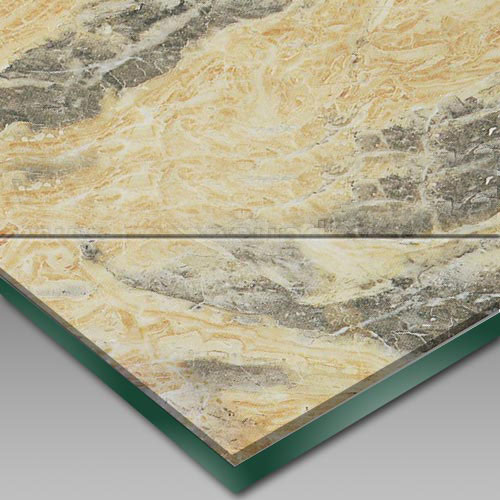 Moca Gold-Glass Laminated Panel